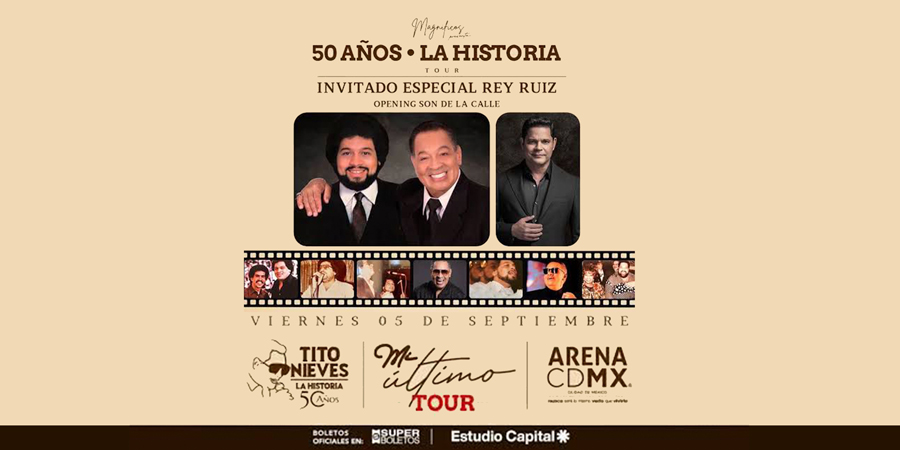 Tito Nieves 50 años y su ultimo Tour