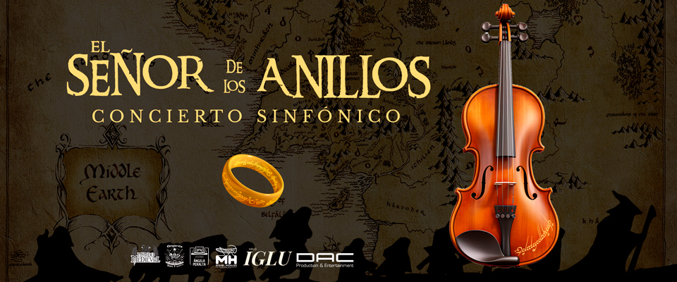 El señor de los anillos concierto sinfónico