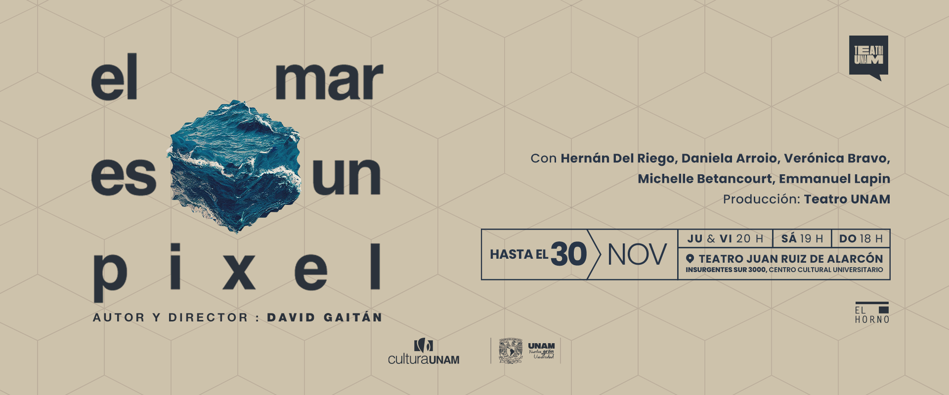 El mar es un pixel