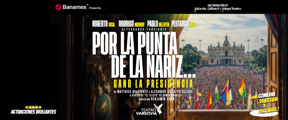 Por la punta de la nariz... ganó la presidencia
