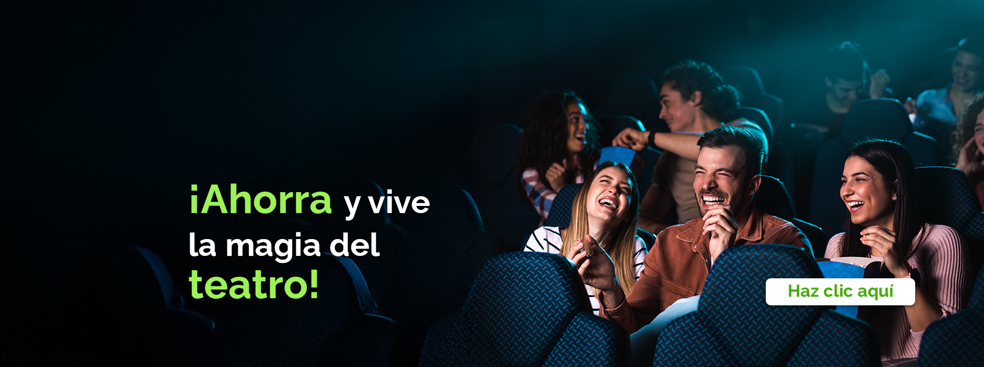 Ahorra y vive la magia del teatro