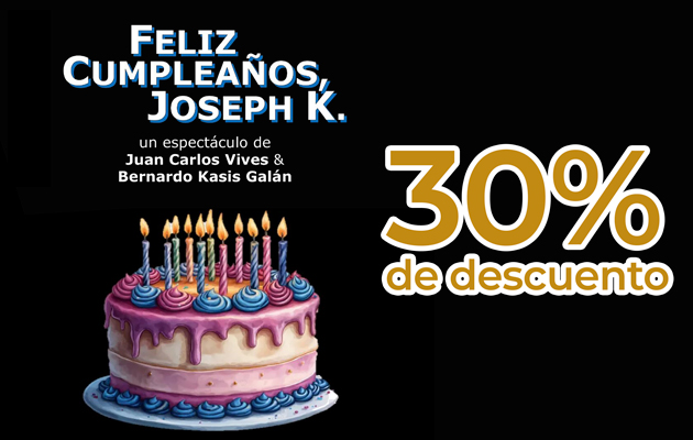 Feliz cumpleaños Joseph K.