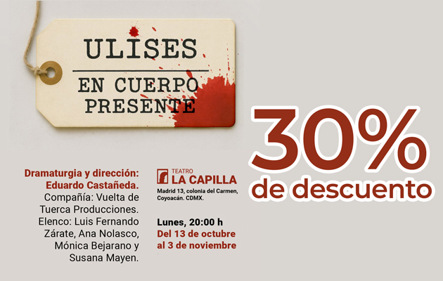 Ulises, en cuerpo presente